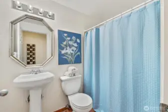 Second main floor bathroom
