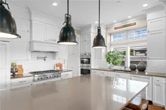 High end lighting and fixtures throughout.