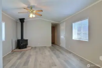 Living room view