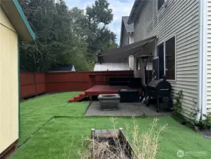 Back yard second angle