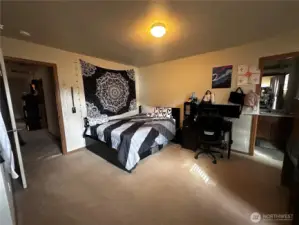 Upstairs bedroom with its own bathroom