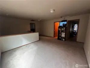 Upstairs flex room