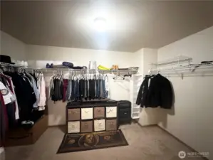Master Walk-in Closet