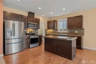 New stainless appliances