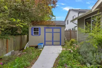 Nice big storage shed