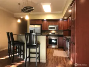 Kitchen with Bar