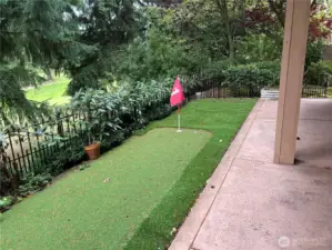 Your own putting green!