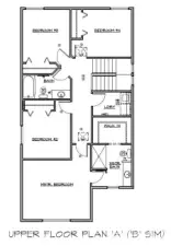 Second Floor Layout
