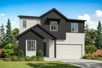 Exterior Rendering of Homesite 23.