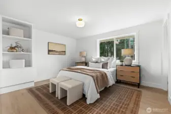 High-performance luxury meets quiet elegance. The suite’s orientation is calibrated to maximize views while maintaining an intimate feel.