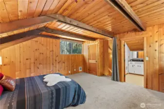 Upstairs Primary Bedroom and Bathroom