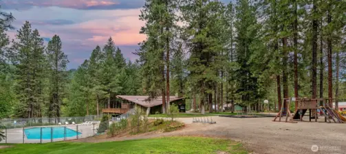 Community Pool, Club House, Playground