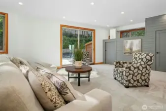 Spacious main floor bedroom retreat.