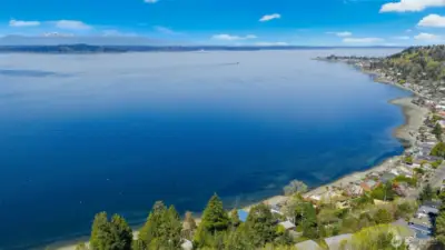 Where water + sky converge.
