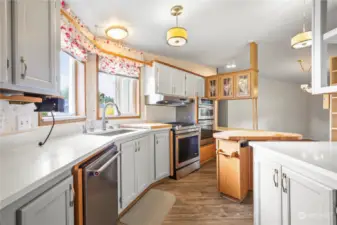 All Newer stainless appliances and Quartz counters