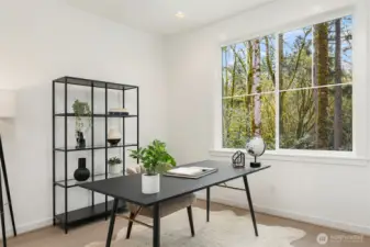 Secondary bedroom/office space