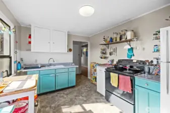 upper level kitchen
