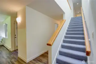 Stairway to upper floor