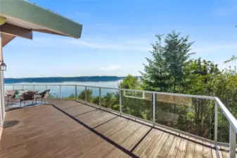 Another view of the incredible outdoor scenery from the vantage point of your own deck.  Dining al fresco has never been more satisfying.