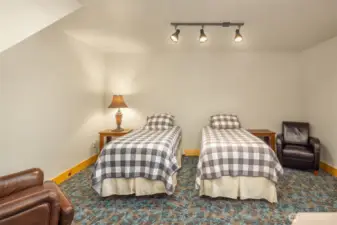 Basement living/sleeping Area