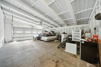 567 SF attached garage