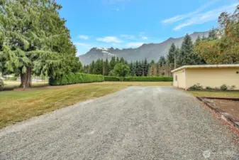 RV / overflow parking area