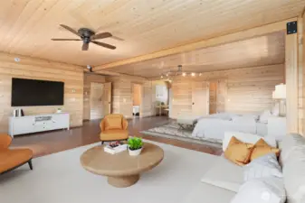 2nd level Primary Suite - fabulous setting! Virtually staged to show the possibilities!