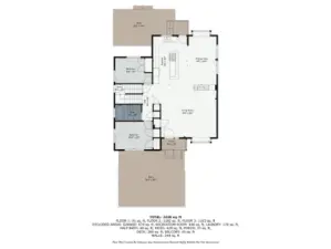 Photographer's estimation of room dimensions.