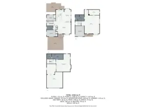 Photographer's estimation of room dimensions.