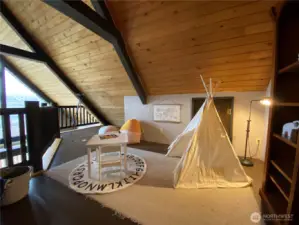 Loft Area with River View