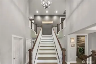 The staircase