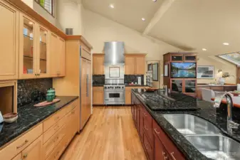 Remodeled chef's dream kitchen