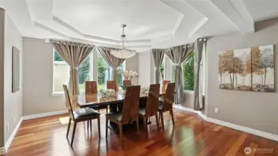 Elegant dining room perfect for entertaining.