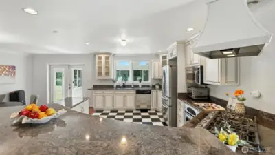 Thoughtfully designed kitchen combines style and function.