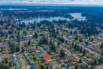 ..and Steilacoom Lake