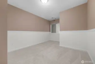 a second bedroom on main level, or use as an office or crafts studio.