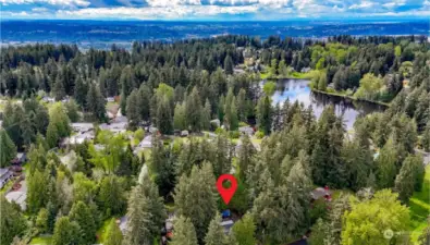 The desirable location of Bonney Lake where living is a vacation.