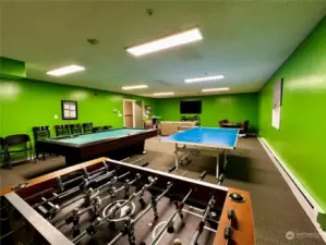 Fun game room relax