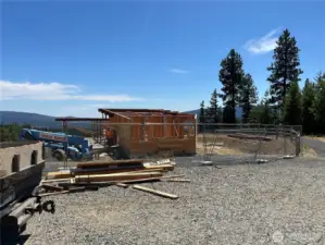 The clubhouse is under construction!