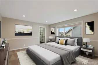 Virtually staged to show an example of how the space could be used.