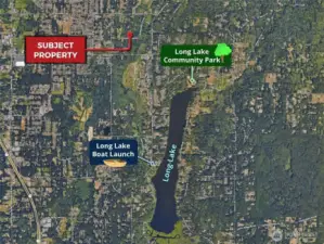Proximate to Long Lake Boat Launch and Park