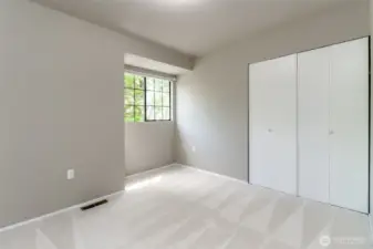 Beautiful, bright additional bedroom.