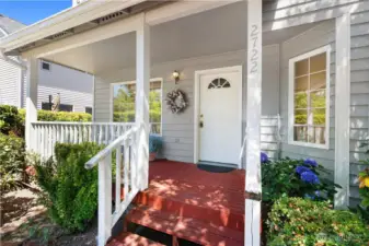 Everyone likes a covered front porch!
