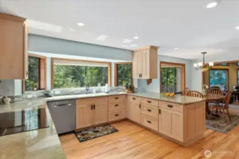 Experience culinary excellence & unleash your creativity in your chef inspired kitchen! Fully equipped with sleek stainless steel appliances, a pantry, soft closing cabinets & drawers, cabinets with pullouts and tremendous counter space for meal prepping. With an abundance of storage for all your cookware, every utensil and  ingredient has its place.