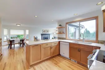 Main Level Renovated Kitchen
