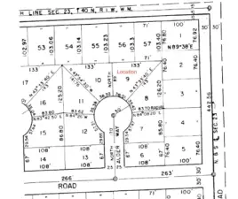 Lot #9 on Alder Way cul de sac