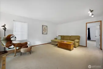 You'll be amazed at the space here-- room for everyone!