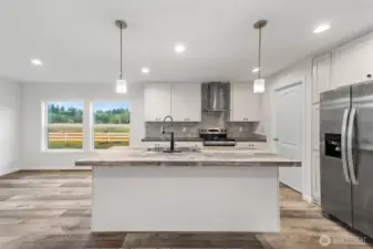 Kitchen/dining area.