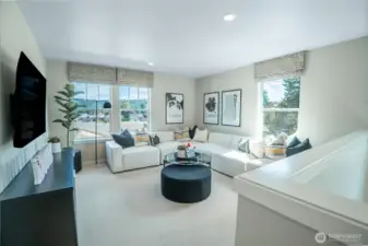 Image of model home of same plan - options/colors may vary.