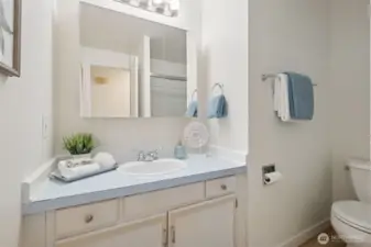 Main floor half-bath